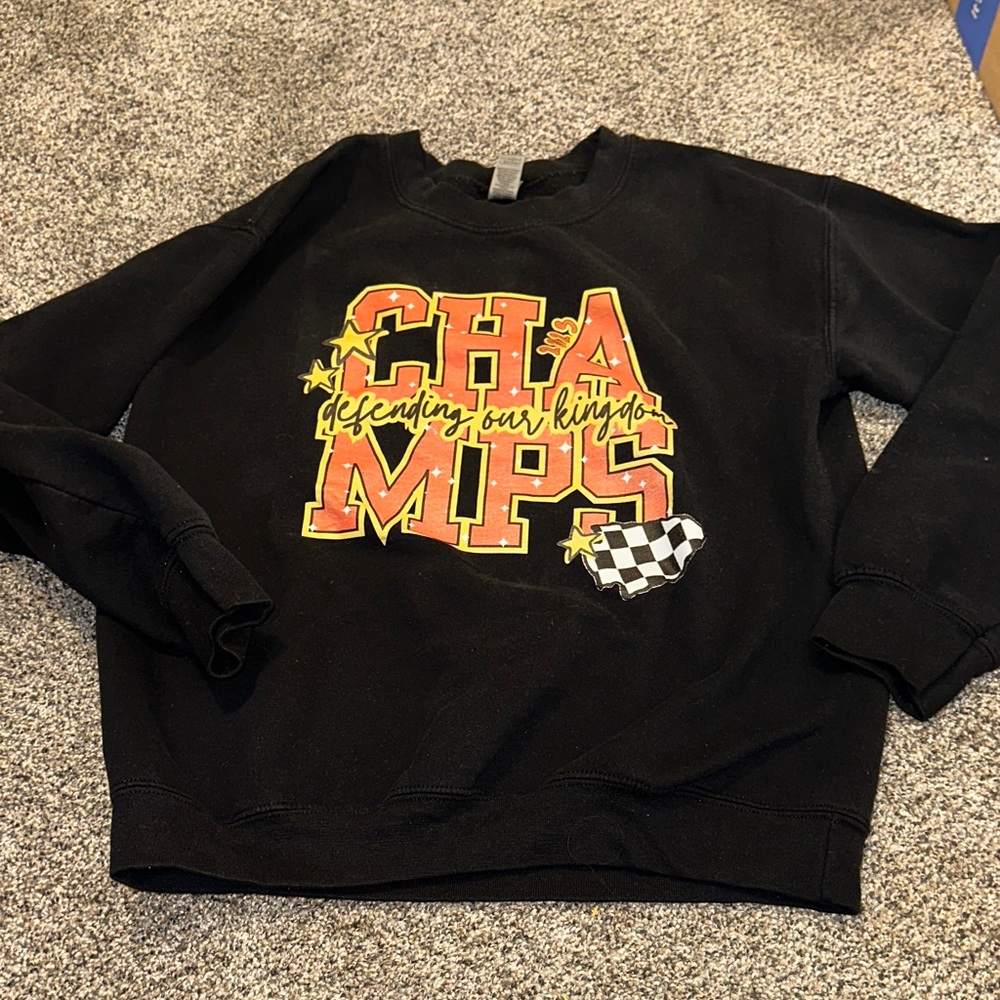 Chiefs Champs Black Sweatshirt